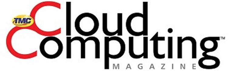 TMC Cloud Computing Magazine logo featuring stylized red and black lettering with a yellow TMC emblem.