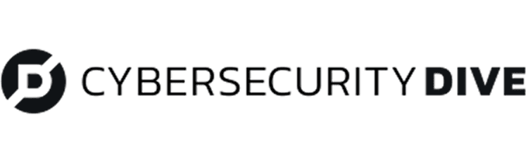 Cybersecurity Dive logo featuring a stylized "D" inside a black circle next to the publication's name in bold text.