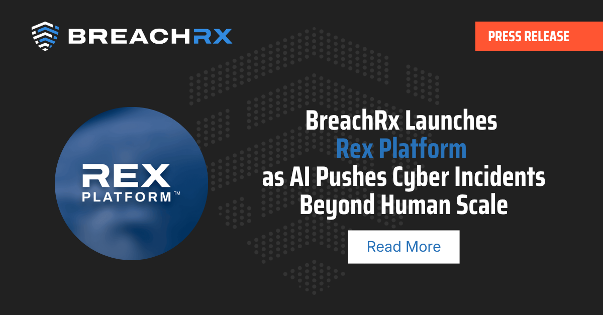 BreachRx Launches Rex Platform | Agentic AI Incident Response